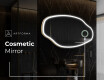 Irregular Mirror LED Lighted decorative design O222 #10