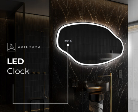 Irregular Mirror LED Lighted decorative design O222 #7