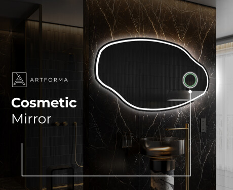 Irregular Mirror LED Lighted decorative design O223 #4