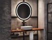 Illuminated Round LED Lighted Bathroom Mirror L33 #5