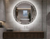 Illuminated Round LED Lighted Bathroom Mirror L35