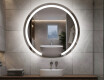 Illuminated Round LED Lighted Bathroom Mirror L96