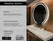 Illuminated Round LED Lighted Bathroom Mirror L96 #2