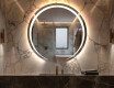 Illuminated Round LED Lighted Bathroom Mirror L98