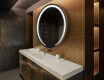 Illuminated Round LED Lighted Bathroom Mirror L98 #2