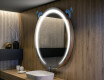 Illuminated Round LED Lighted Bathroom Mirror L98 #10