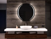 Illuminated Round LED Lighted Bathroom Mirror L99