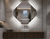 Illuminated Round LED Lighted Bathroom Mirror L114
