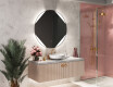 Illuminated Round LED Lighted Bathroom Mirror L114 #10