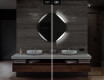 Illuminated Round LED Lighted Bathroom Mirror L114 #5
