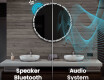 Illuminated Round LED Lighted Bathroom Mirror L115 #10