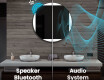 Illuminated Round LED Lighted Bathroom Mirror L116 #10