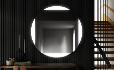 Illuminated Round LED Lighted Bathroom Mirror L116