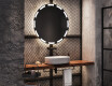 Illuminated Round LED Lighted Bathroom Mirror L117 #9