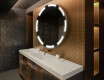 Illuminated Round LED Lighted Bathroom Mirror L120 #2