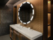 Illuminated Round LED Lighted Bathroom Mirror L121 #2