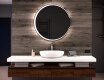 Illuminated Round LED Lighted Bathroom Mirror L123