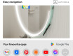Illuminated Round LED Lighted Bathroom Mirror L123 #8