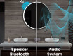 Illuminated Round LED Lighted Bathroom Mirror L123 #10
