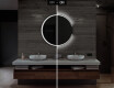 Illuminated Round LED Lighted Bathroom Mirror L123 #5
