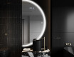 Semi-Circular Mirror with LED illumination A223 #9