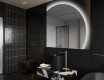 Half Circle Mirror LED lighted wall mirror Q221