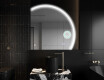 Semi-Circular Mirror with LED illumination Q223 #10