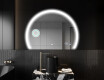 Semi-Circular Mirror with LED illumination W222 #9
