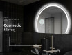 Semi-Circular Mirror with LED illumination W222 #5