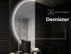 Semi-Circular Mirror with LED illumination D221 | left #8