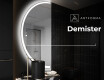 Semi-Circular Mirror with LED illumination D222 | left #8