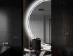 Semi-Circular Mirror with LED illumination D223 | left #9