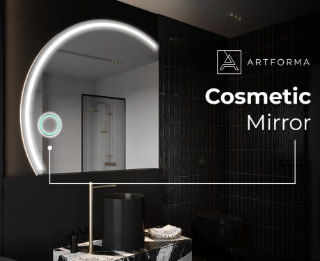 Lighted wall mirror cheap