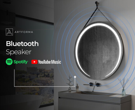 Round led bathroom mirror 600mm store
