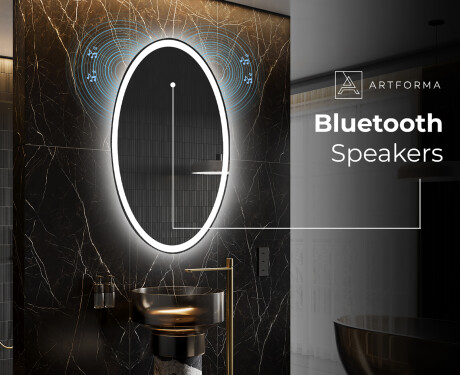Backlit LED Bathroom Mirror L227 #14