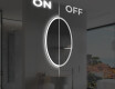 Backlit LED Bathroom Mirror L227 #3