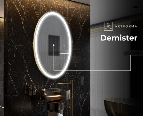 Backlit LED Bathroom Mirror L227 #17