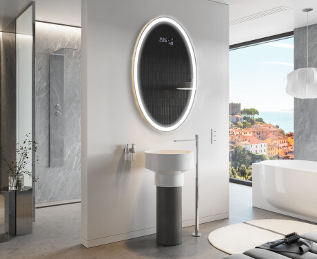 Backlit LED Bathroom Mirror L227 #18