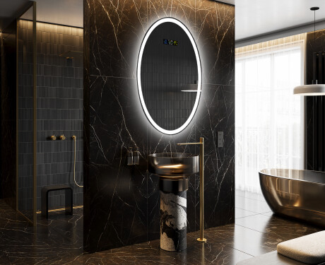 Backlit LED Bathroom Mirror L227 #9