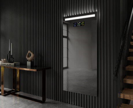 Full length hallway mirror backlit LED L12 #9