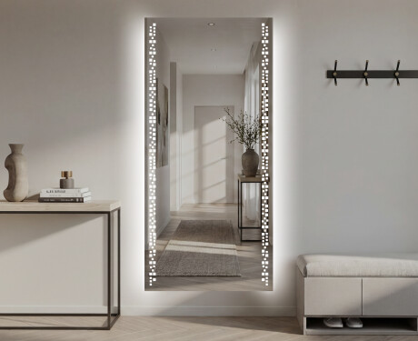 Hallway mirror backlit LED L38