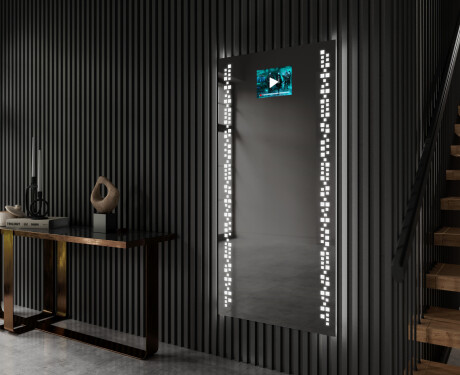 Hallway mirror backlit LED L38