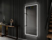 Full length hallway mirror backlit LED L49 #9
