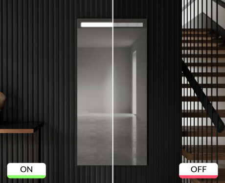 Full length hallway mirror lighting LED L12 #9