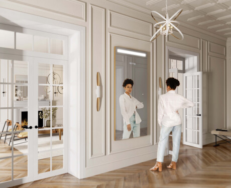 Full length hallway mirror lighting LED L12 #11