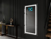 Long wall hallway framed mirror backlit LED L15