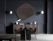 Irregular hanging mirror decor L181 #4