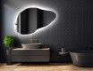 Irregular Mirror LED Lighted decorative design P221 #2