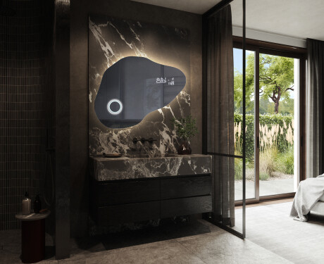 Irregular Mirror LED Lighted decorative design P221 #10