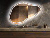 Irregular Mirror LED Lighted decorative design P223